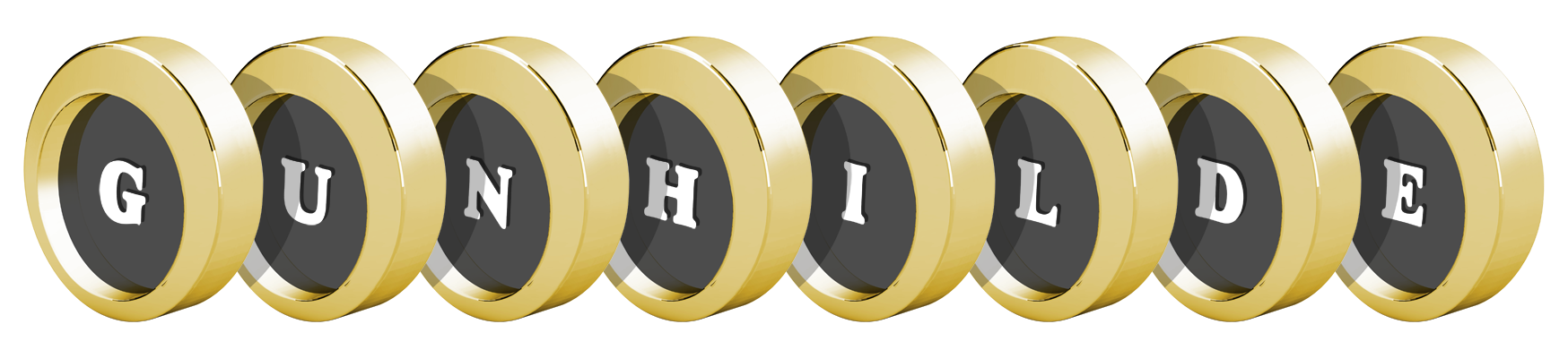 Gunhilde gold logo