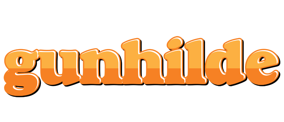 Gunhilde orange logo