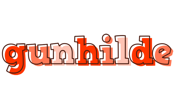 Gunhilde paint logo