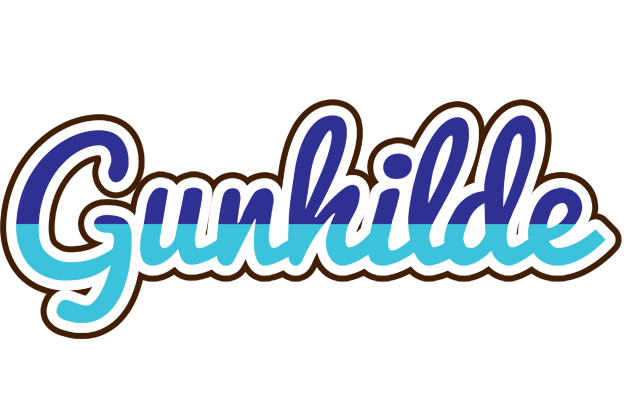 Gunhilde raining logo