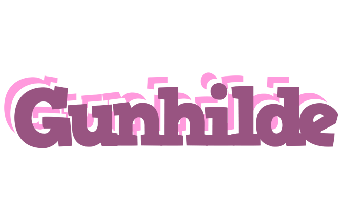 Gunhilde relaxing logo