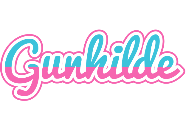 Gunhilde woman logo