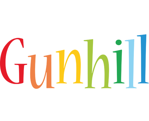 Gunhill birthday logo