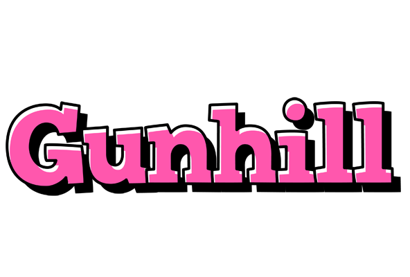 Gunhill girlish logo