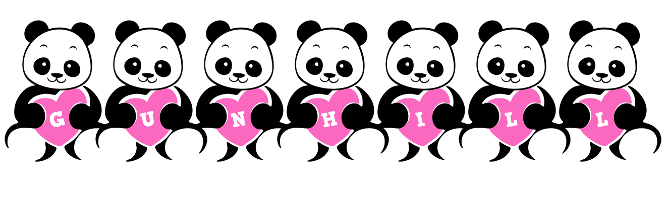 Gunhill love-panda logo