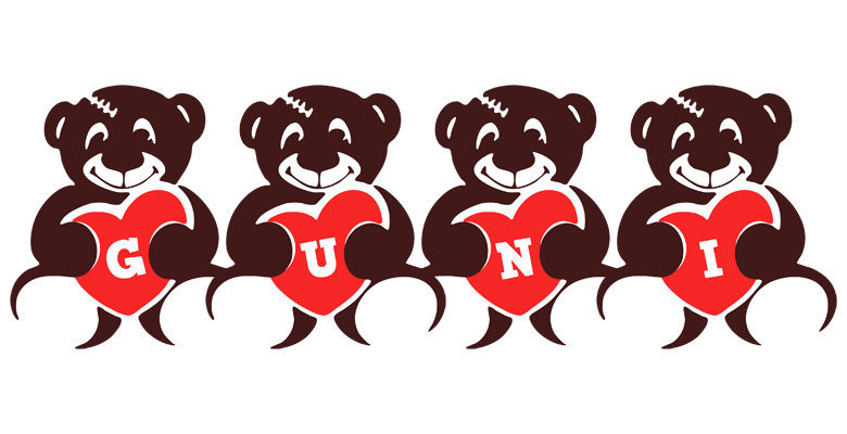 Guni bear logo