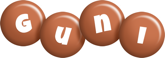 Guni candy-brown logo