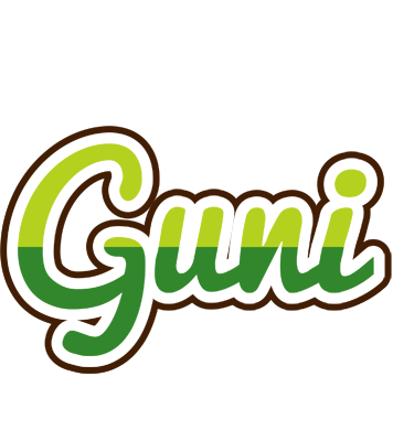 Guni golfing logo