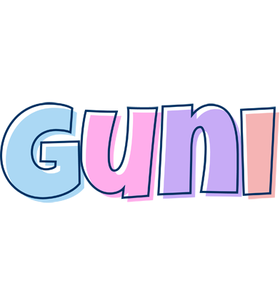 Guni pastel logo
