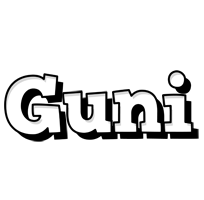 Guni snowing logo