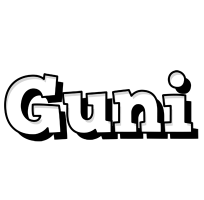 Guni snowing logo