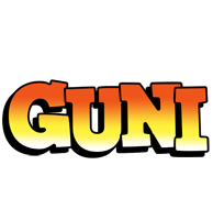 Guni sunset logo