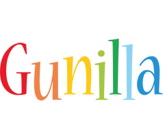 Gunilla birthday logo