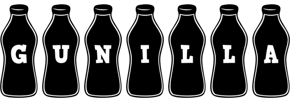 Gunilla bottle logo