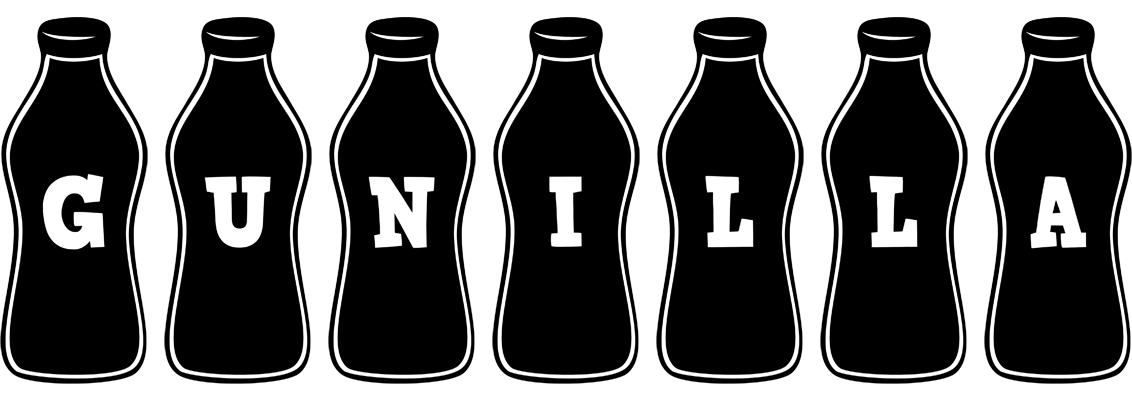 Gunilla bottle logo