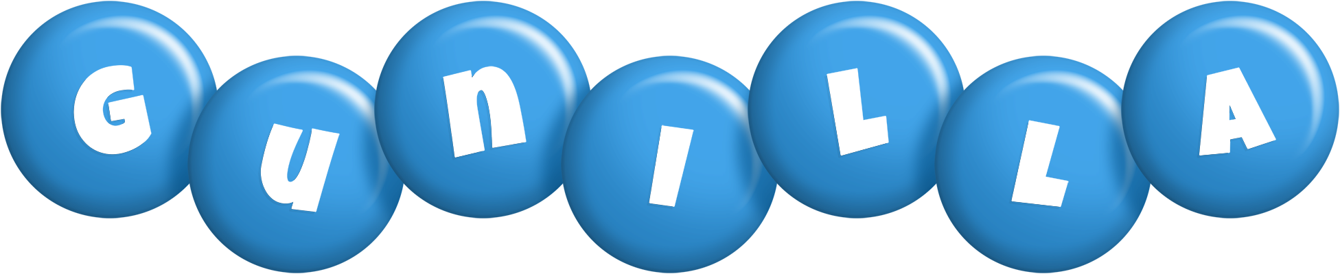 Gunilla candy-blue logo