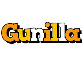 Gunilla cartoon logo