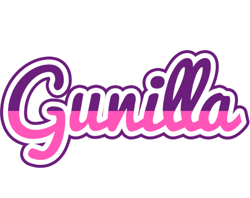 Gunilla cheerful logo