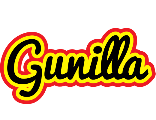 Gunilla flaming logo