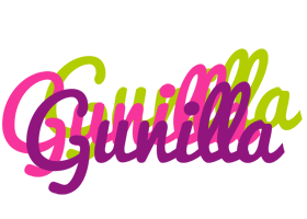 Gunilla flowers logo