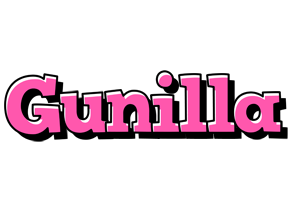 Gunilla girlish logo