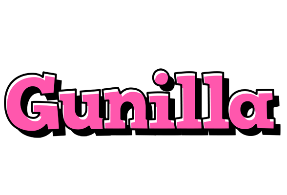 Gunilla girlish logo