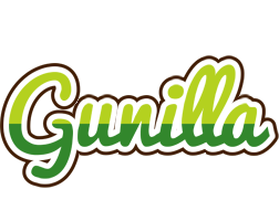 Gunilla golfing logo