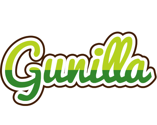 Gunilla golfing logo