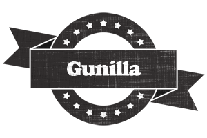 Gunilla grunge logo