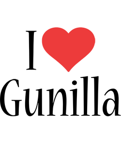 Gunilla i-love logo