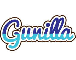 Gunilla raining logo