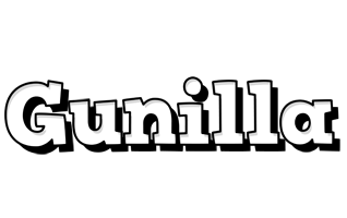 Gunilla snowing logo