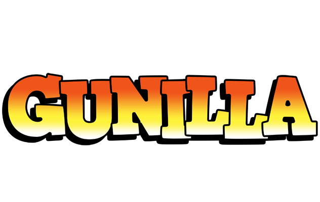 Gunilla sunset logo