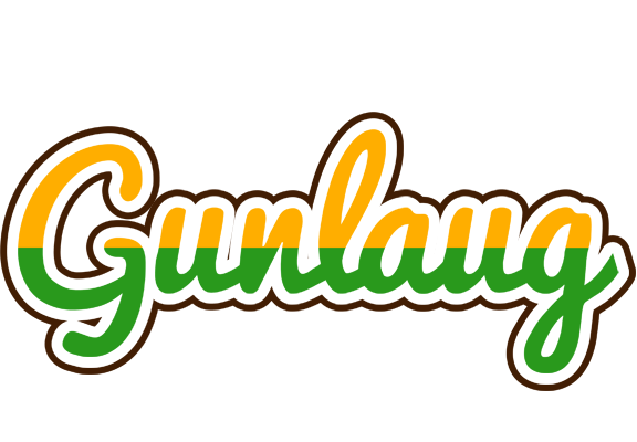 Gunlaug banana logo