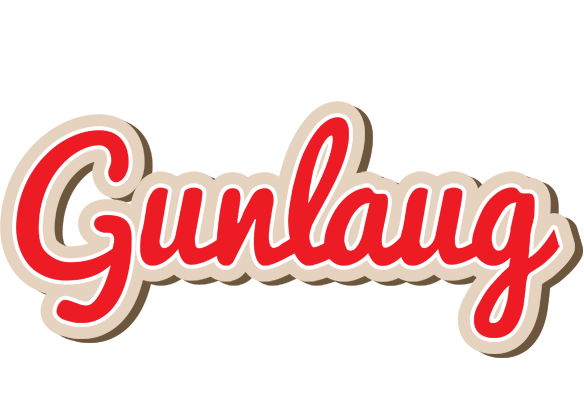 Gunlaug chocolate logo