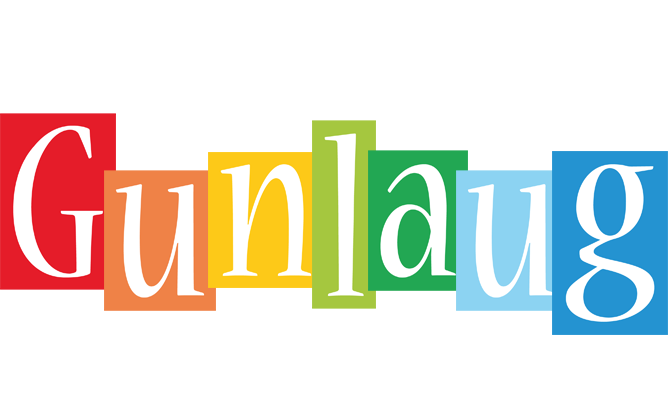 Gunlaug colors logo