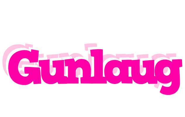 Gunlaug dancing logo