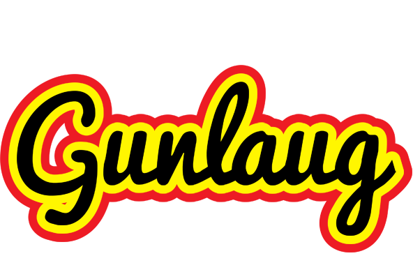 Gunlaug flaming logo
