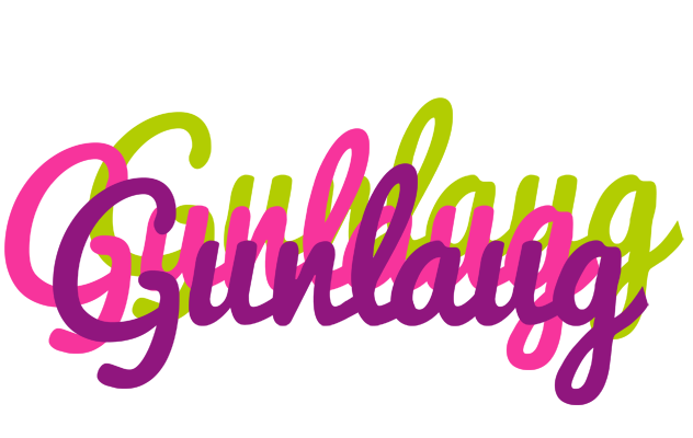 Gunlaug flowers logo