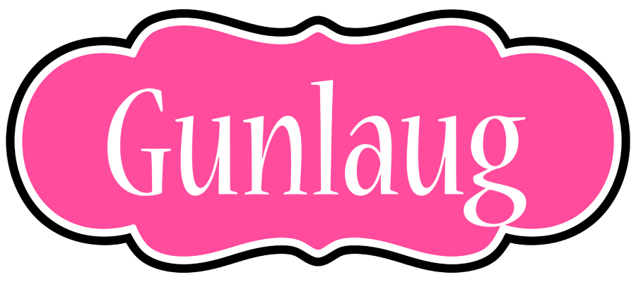 Gunlaug invitation logo