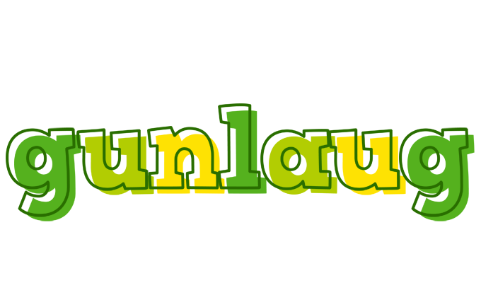 Gunlaug juice logo