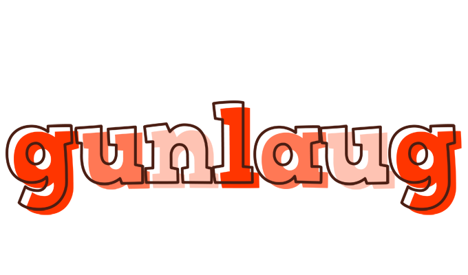 Gunlaug paint logo
