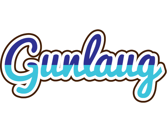 Gunlaug raining logo