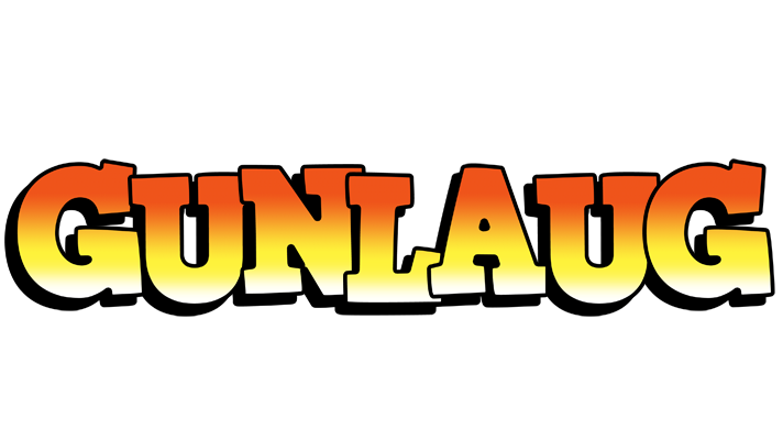 Gunlaug sunset logo