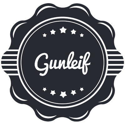 Gunleif badge logo