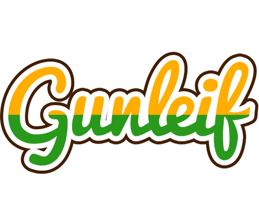 Gunleif banana logo