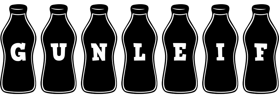 Gunleif bottle logo