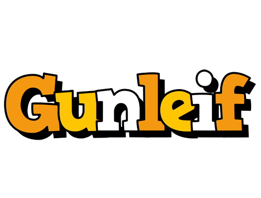 Gunleif cartoon logo