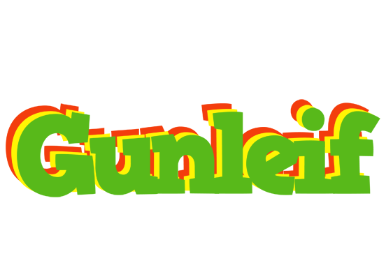 Gunleif crocodile logo