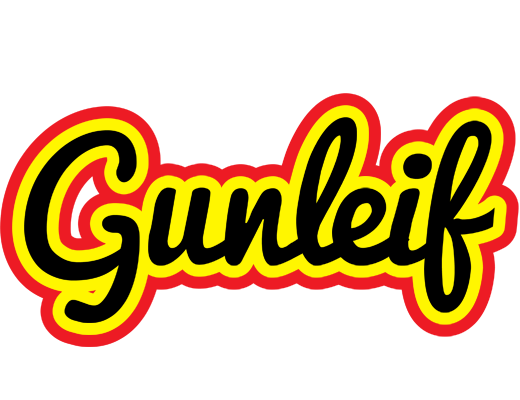 Gunleif flaming logo